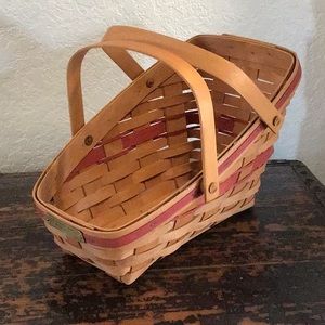 🌿 1991 Edition Yuletide traditions Longaberger basket 🌿